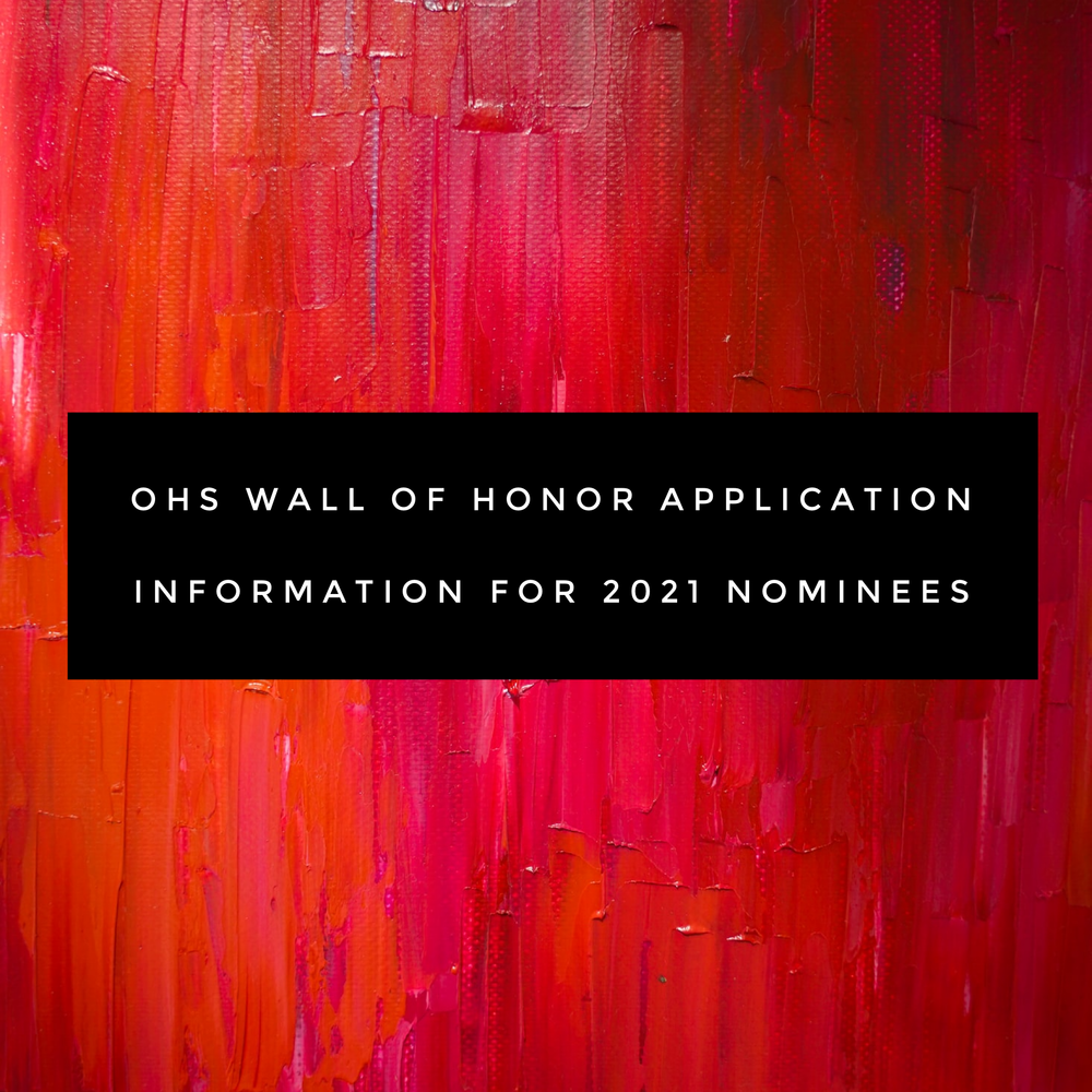 Ottawa High School Wall of Honor Applications for 2021